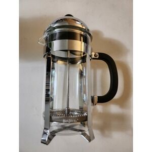 Bonjour Stainless Steel‎ And GlassFrench Press Coffee Maker Monet 8 Cup